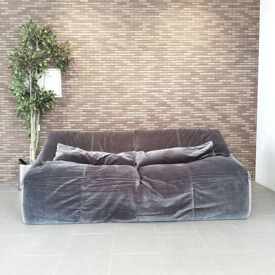 ◇ligne roset リーンロゼ　PLUMY　2人掛けソファ　スエード　｜　インテリア　リビング　家具　ソファ