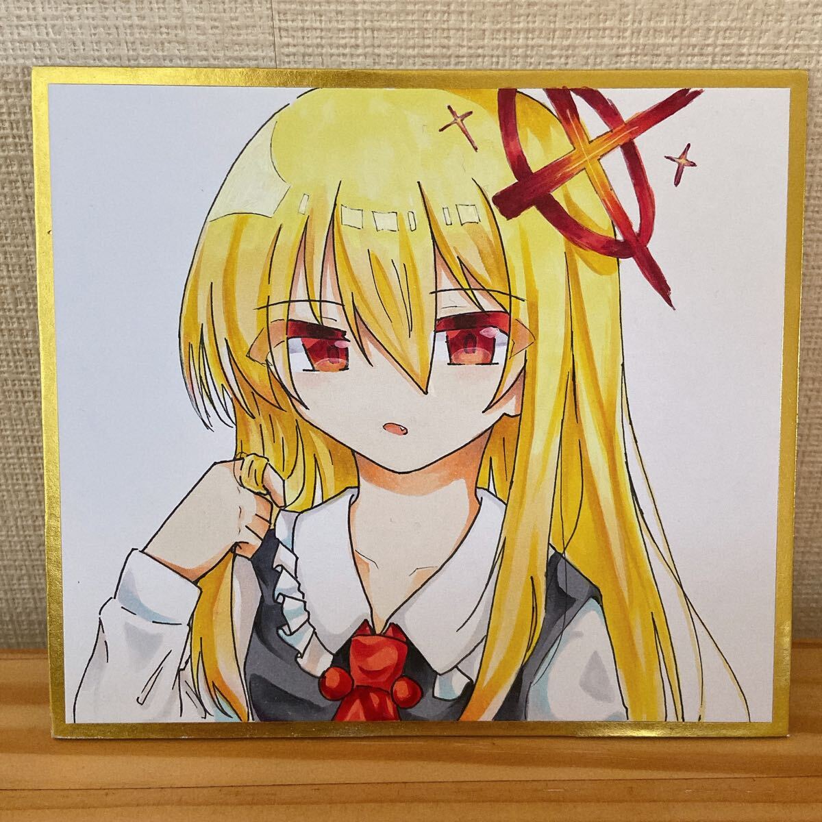 同人 手描きイラスト 東方Projet ルーミア ケント紙 A5サイズ 同人 手描きイラスト 東方Projet ルーミア ケント紙 A5サイズ