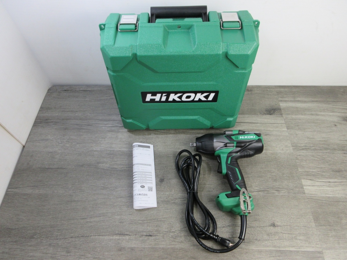 未使用品【 HiKOKI / ハイコーキ 】 WR16SE 16mm インパクトレンチ 100V 一部キズ有