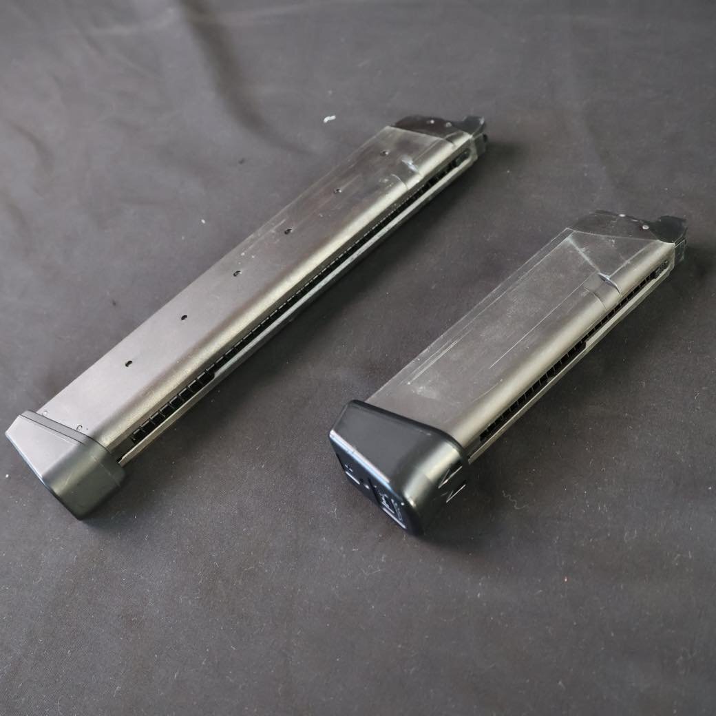 東京マルイ GLOCK ガスガン用 ノーマルマガジン&ロングマガジン #S-13925