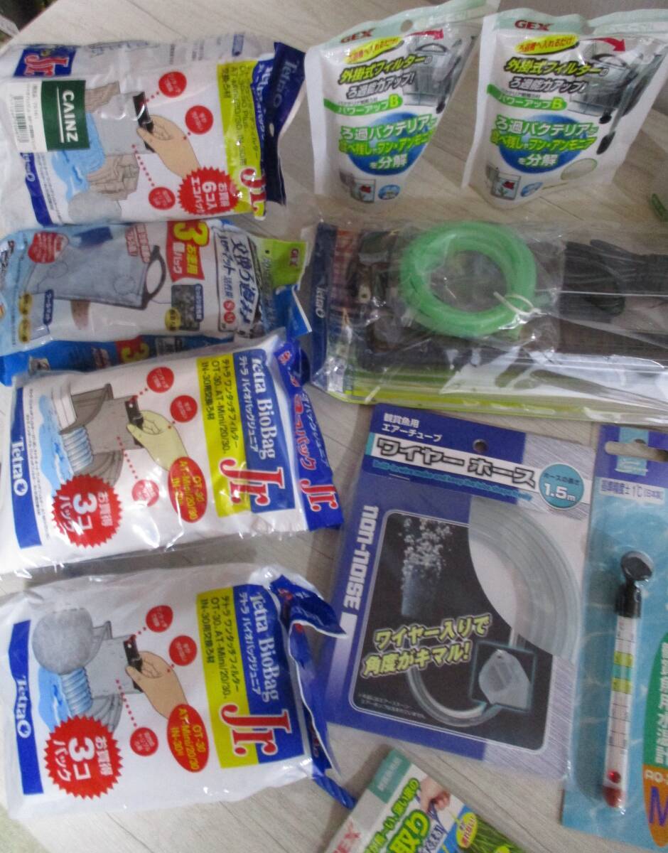 熱帯魚 海水魚 飼育 水槽 多種 機(jī)材 道具 ろ過(guò)器 ヒーター ポンプ サーモ 溫度計(jì) 照明 他 セット 新品 未使用 寫真詳細(xì)參照にてご購(gòu)入を！