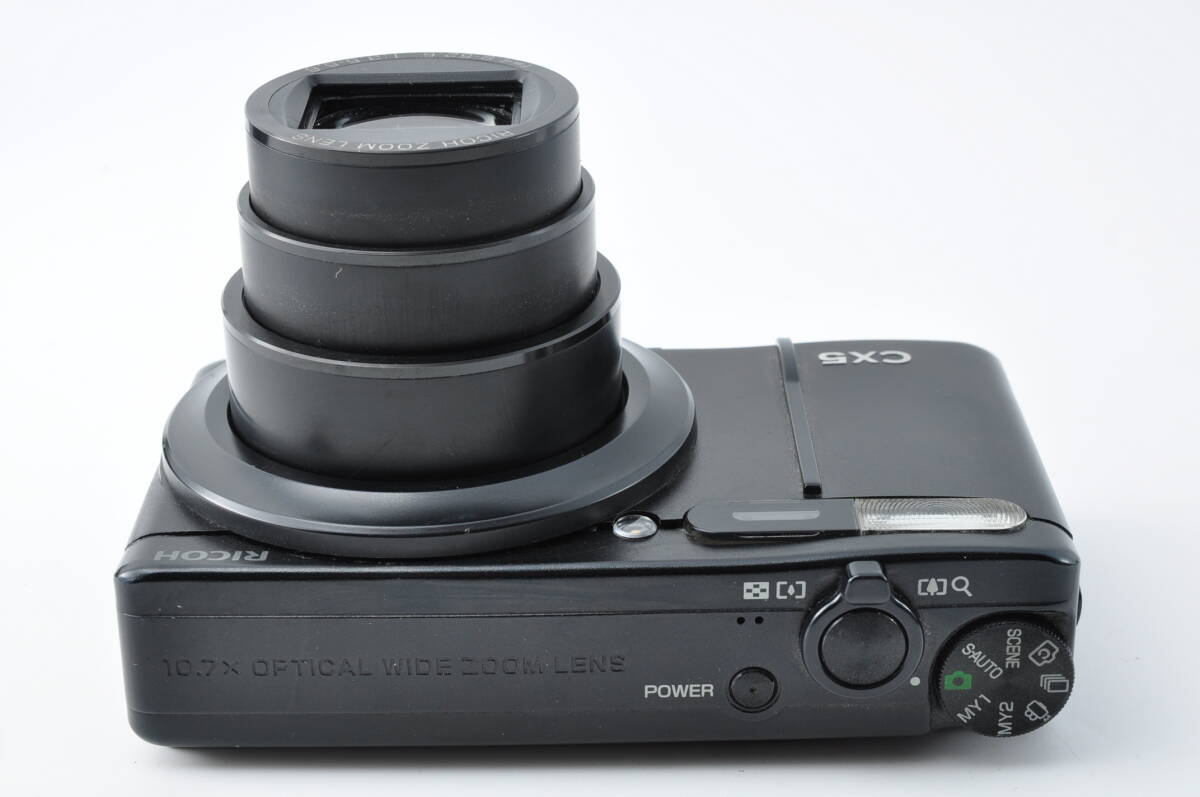 RICOH Ricoh CX5 черный компактный цифровой фотоаппарат ④ #985