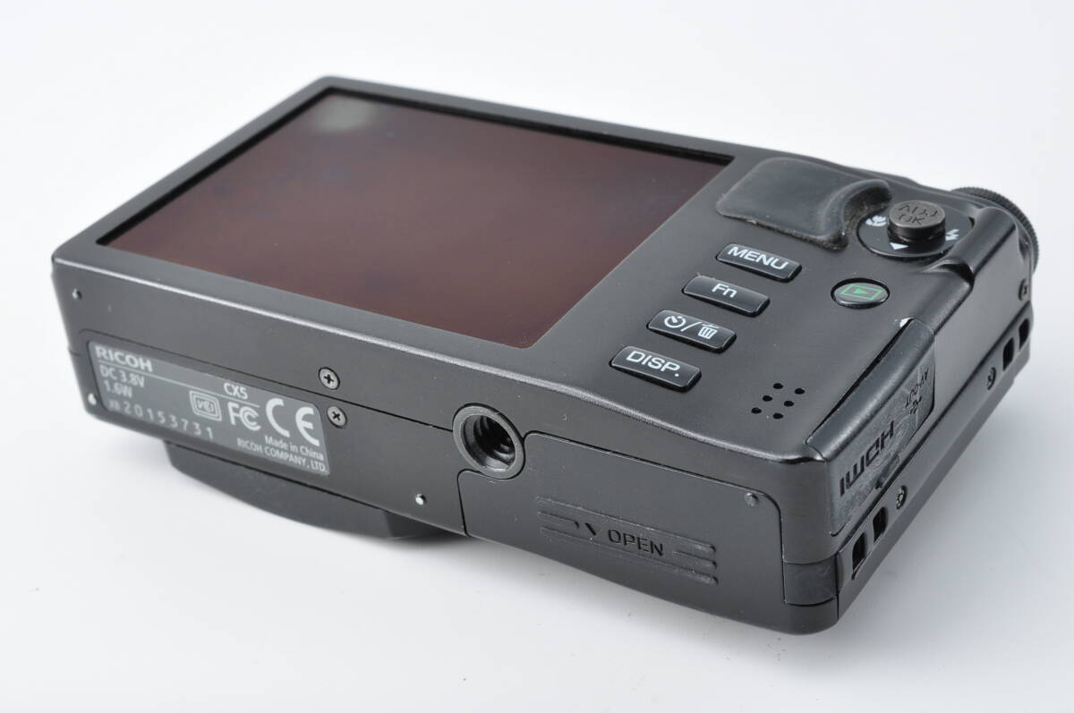 RICOH Ricoh CX5 черный компактный цифровой фотоаппарат ④ #985