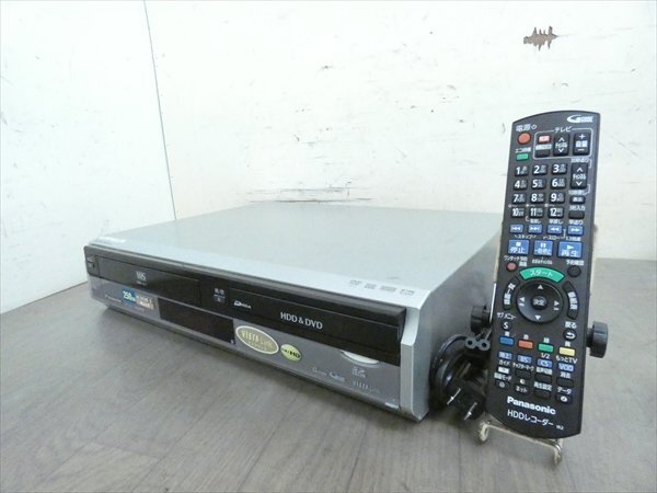 パナソニック/DIGA☆HDD/DVDレコーダー/VHS☆DMR-XP20V☆リモコン付 管CX26147