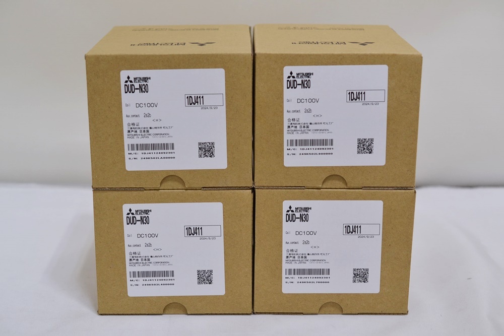 未使用 三菱電機 低圧開閉器 DUD-N30 ×4個セット