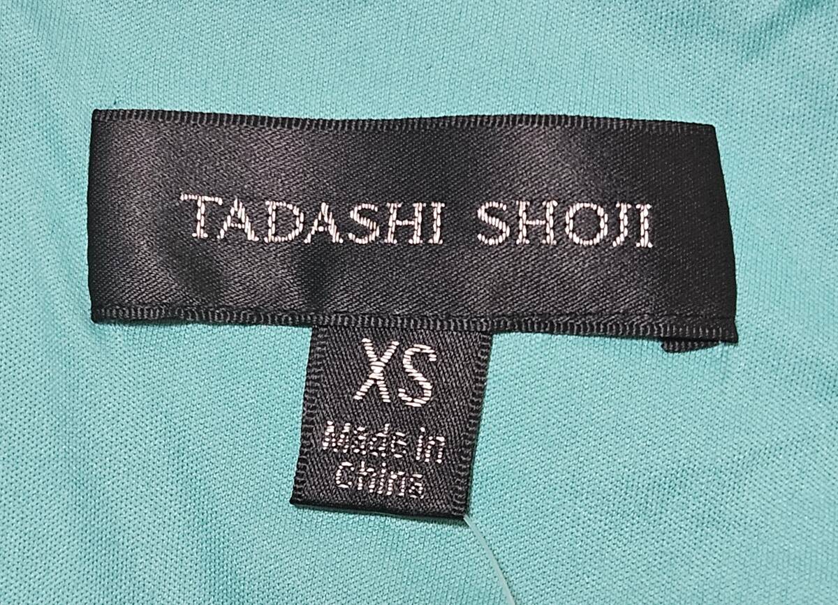 TADASHI SHOJI　タダシショージ　GREEN　ワンピース　「XS 」/ ７－９号程度_画像8