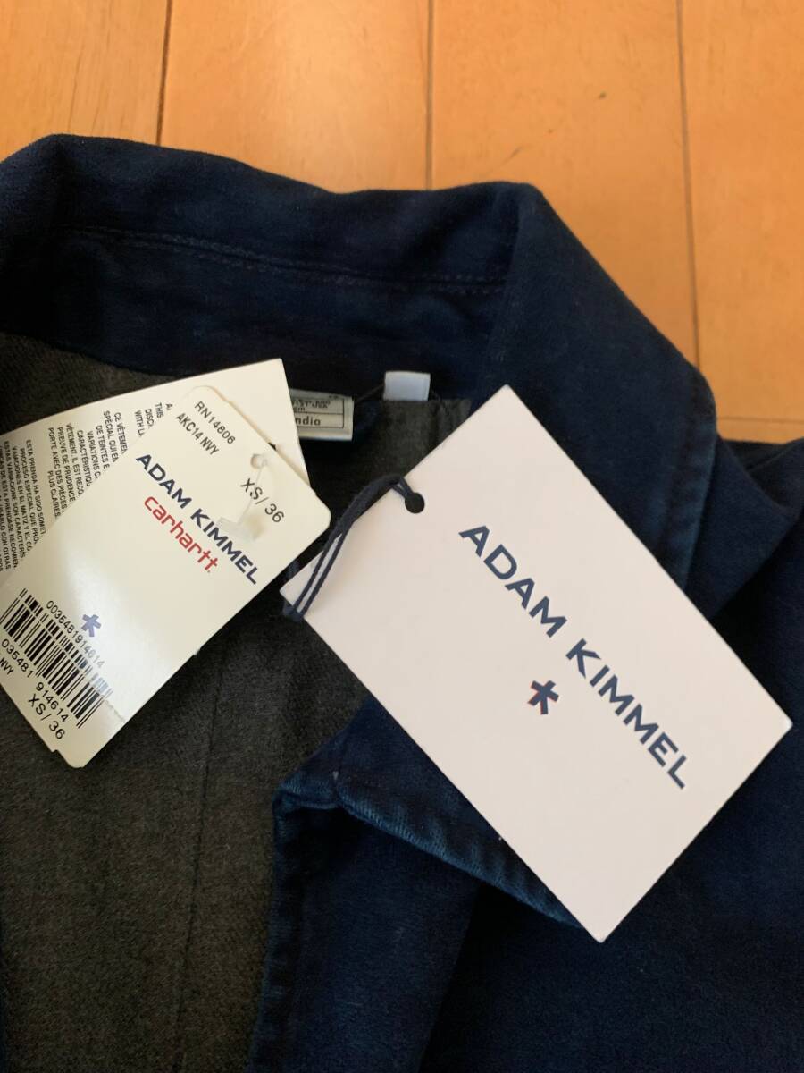 未使用】ADAM KIMMEL × Carhartt モールスキン 厚手の 未使用】ADAM KIMMEL × Carhartt モールスキン 厚手の