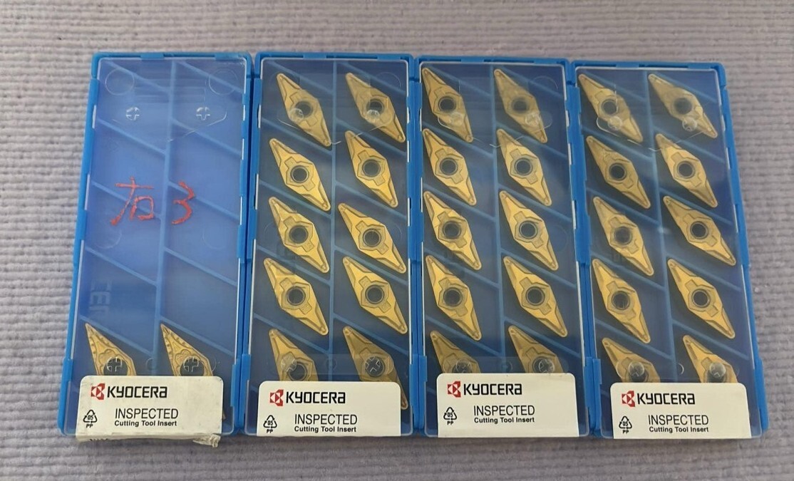 KYOCERA 京セラ 旋盤 チップ VNMG160412PP - PV720 ・32個入り4箱・ VNMG 1604 インサート バイト ホルダー・新品未使用