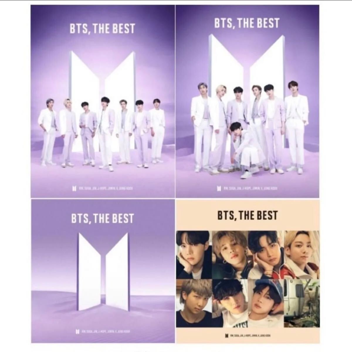 未使用級■BTS THE BEST 4形態セット BluRayフォト