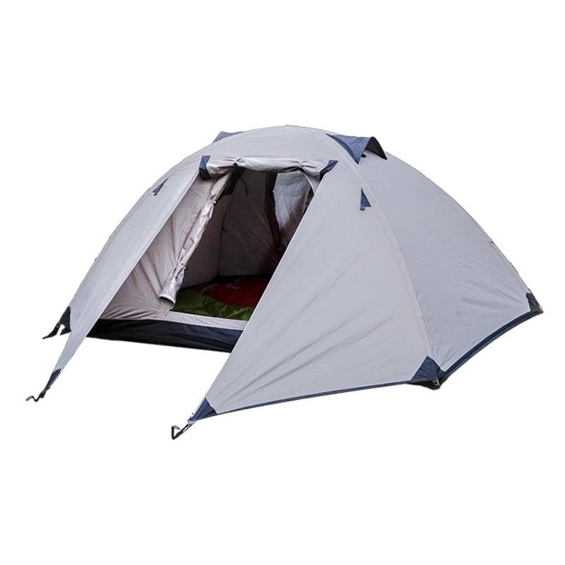 新品推薦★ダブル防雨カバーテント屋外防風厚付け四季ポータブル防蚊キャンプテントキャンプ用品