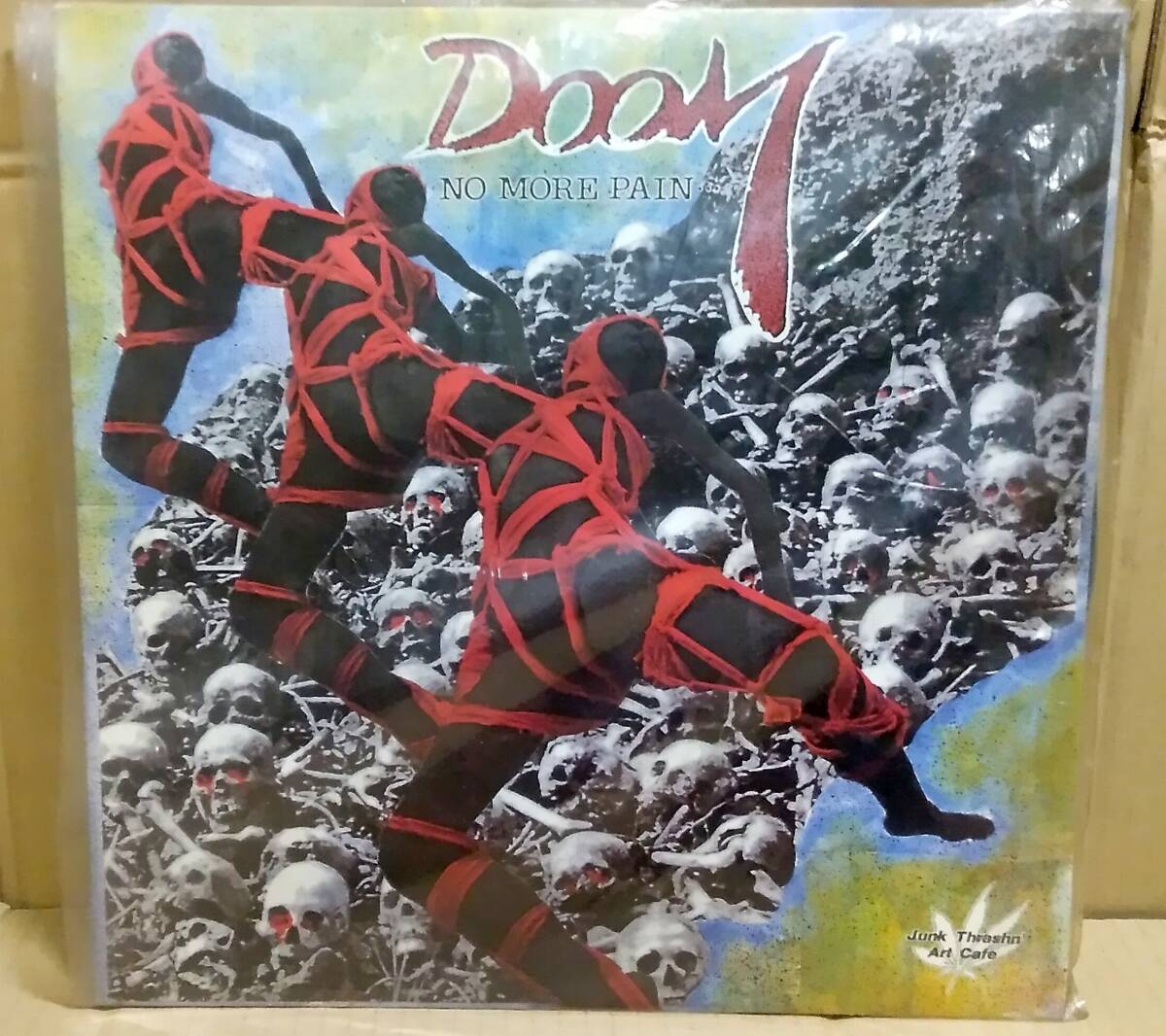 ［LP 初回限定盤］DOOM ドゥーム／No More Pain… 1987年 特典ソノシート付き