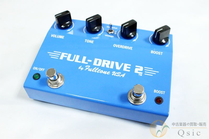 [中古] Fulltone FULL DRIVE 2 オーバードライブ　TSサウンドを基にした超人気定番モデル！ [XK180]【神戸店在庫(kù)】