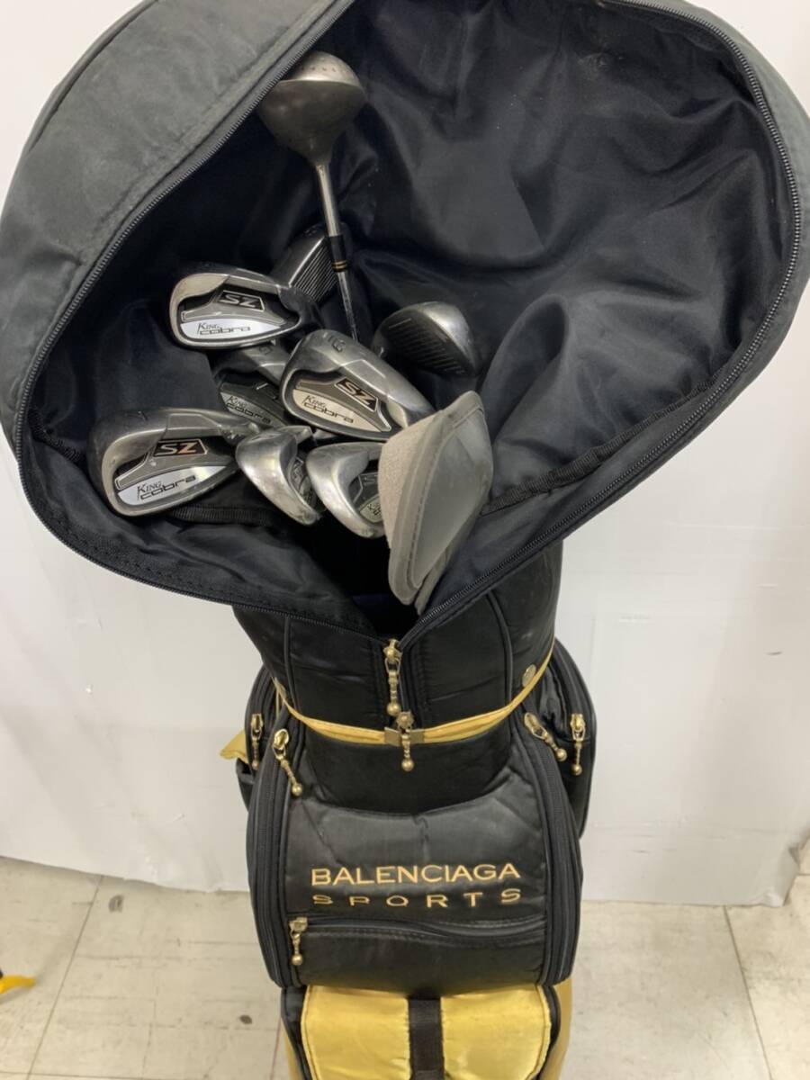 送料無料h62531 BALENCIAGA SPORTS ゴルフクラブ KING cobra スポーツ　キングコブラ　アイアン