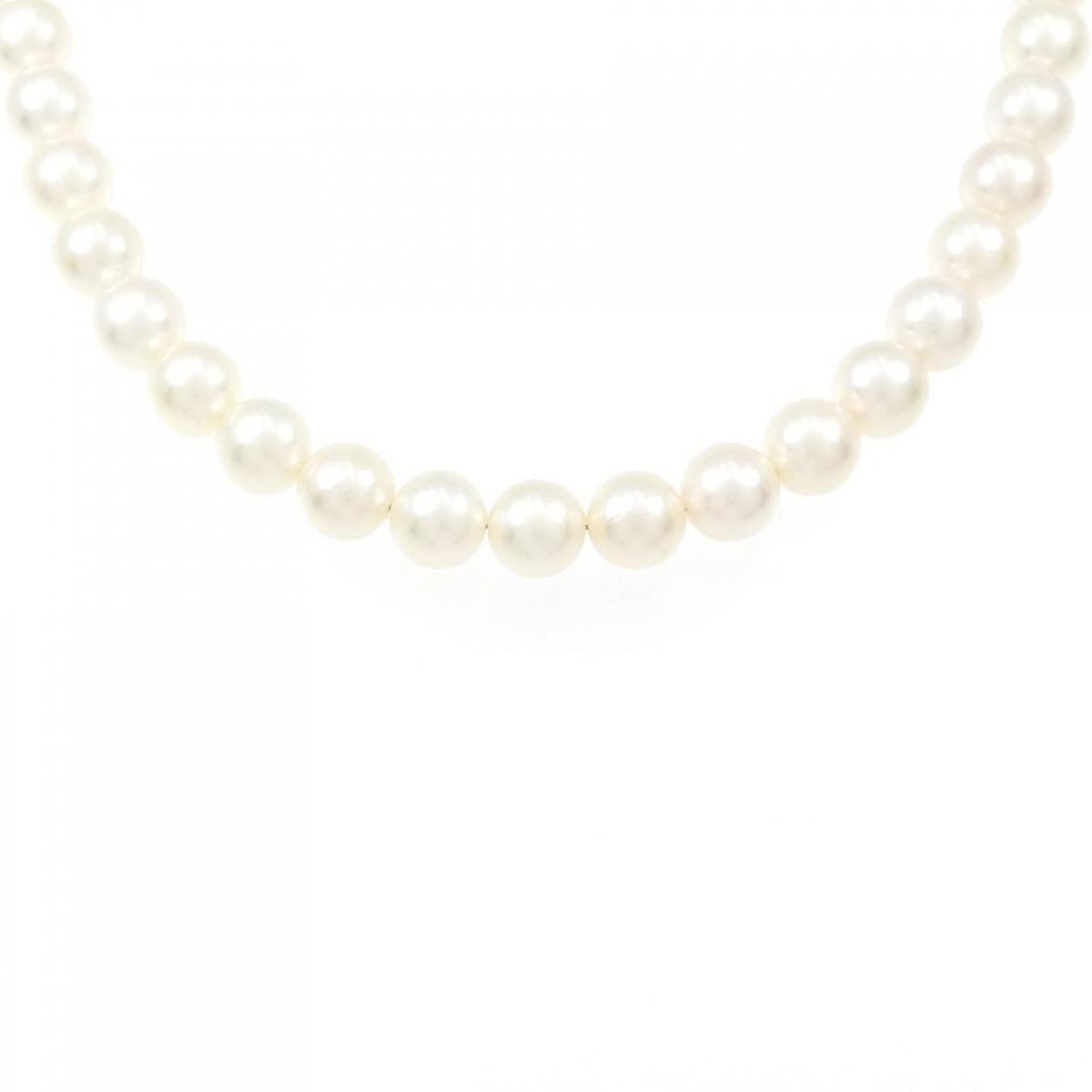 シルバークラスプ アコヤパール ネックレス 6.5-7mm
