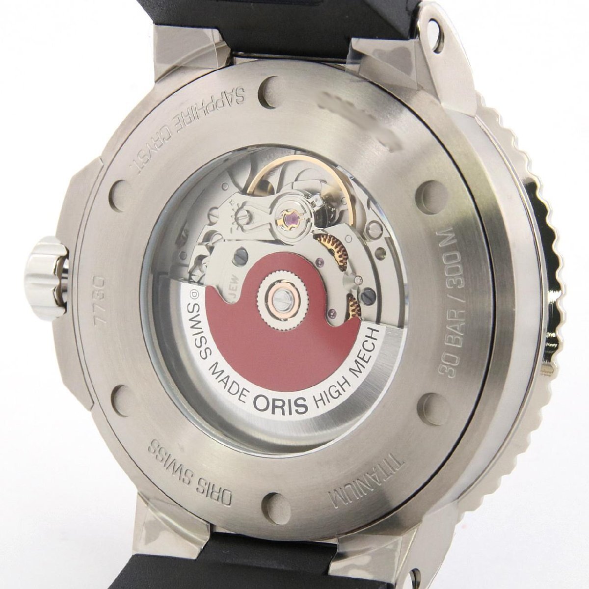 【新品】オリス アクイスチタニウムデイト 01 733 7730 7153-07 TI 自動巻