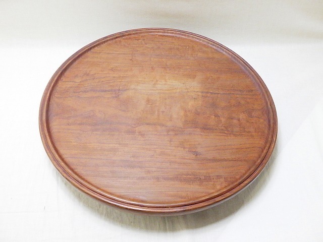 ★ ヴィンテージ 木制 手回し ろくろ 轆轤 回転臺 ディスプイレイ臺 ★G867 Wooden Potter's Wheel