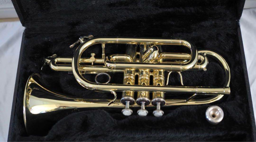THE MARCATO ソフィアシリーズ コルネット マウスピース ケース付 THE MARCATO ソフィアシリーズ コルネット マウスピース ケース