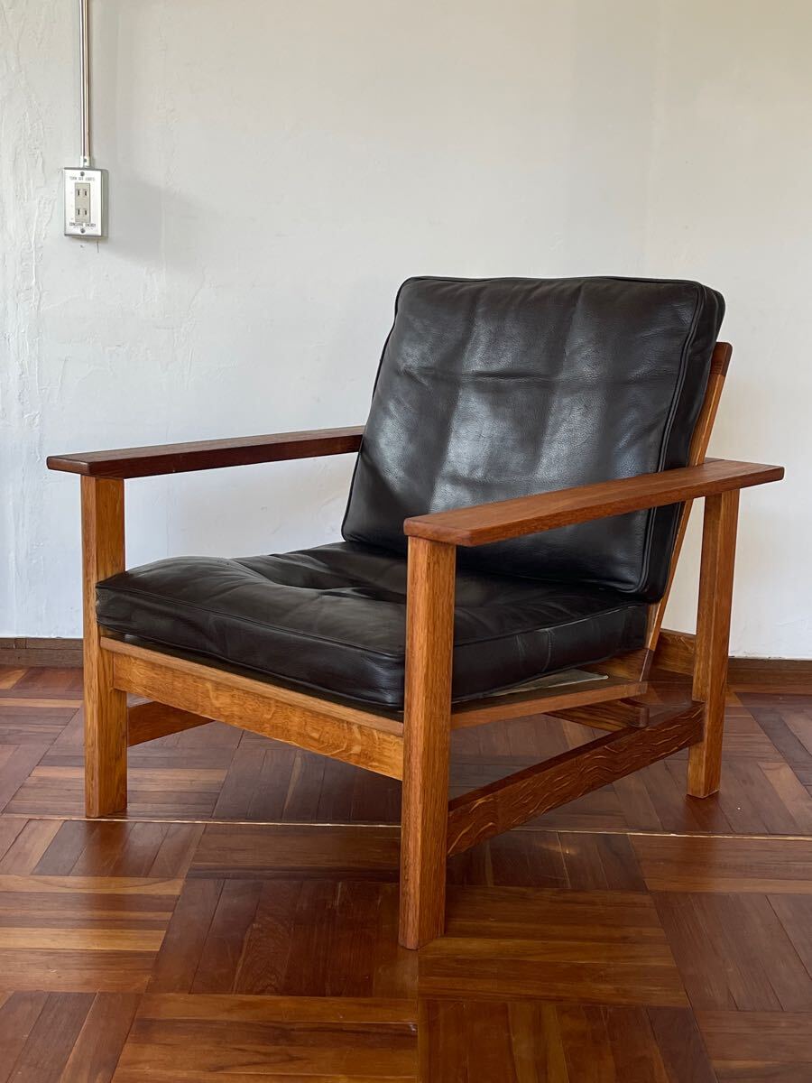 Helge Sibast Model-59 Rosewood & Leather Dining Chairs for Helge Sibast Model-59 Rosewood & Leather Dining Chairs for
