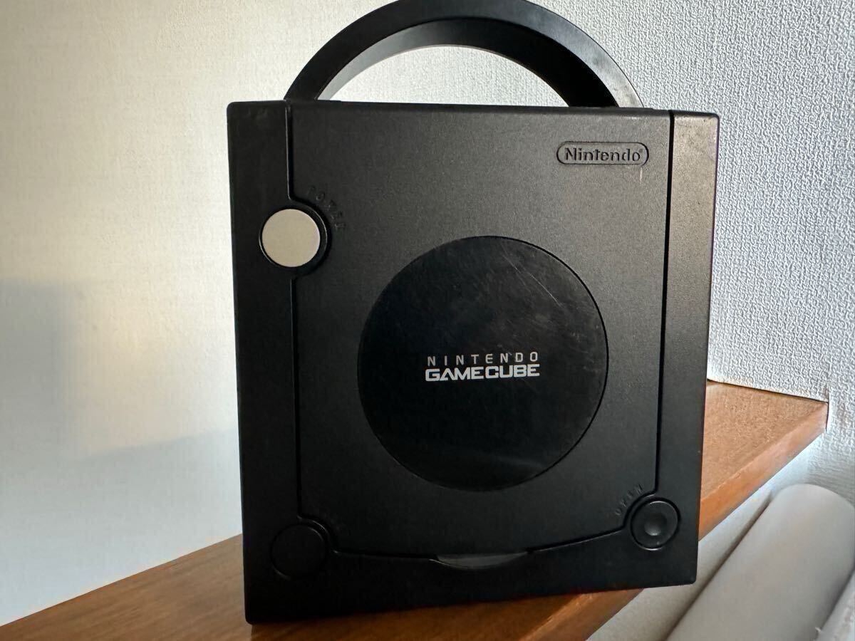 ゲームキューブ GAMECUBE Nintendo ブラック ゲームボーイプレイヤー スタートアップディスク HDMIケーブル HDTV コートローラーなし