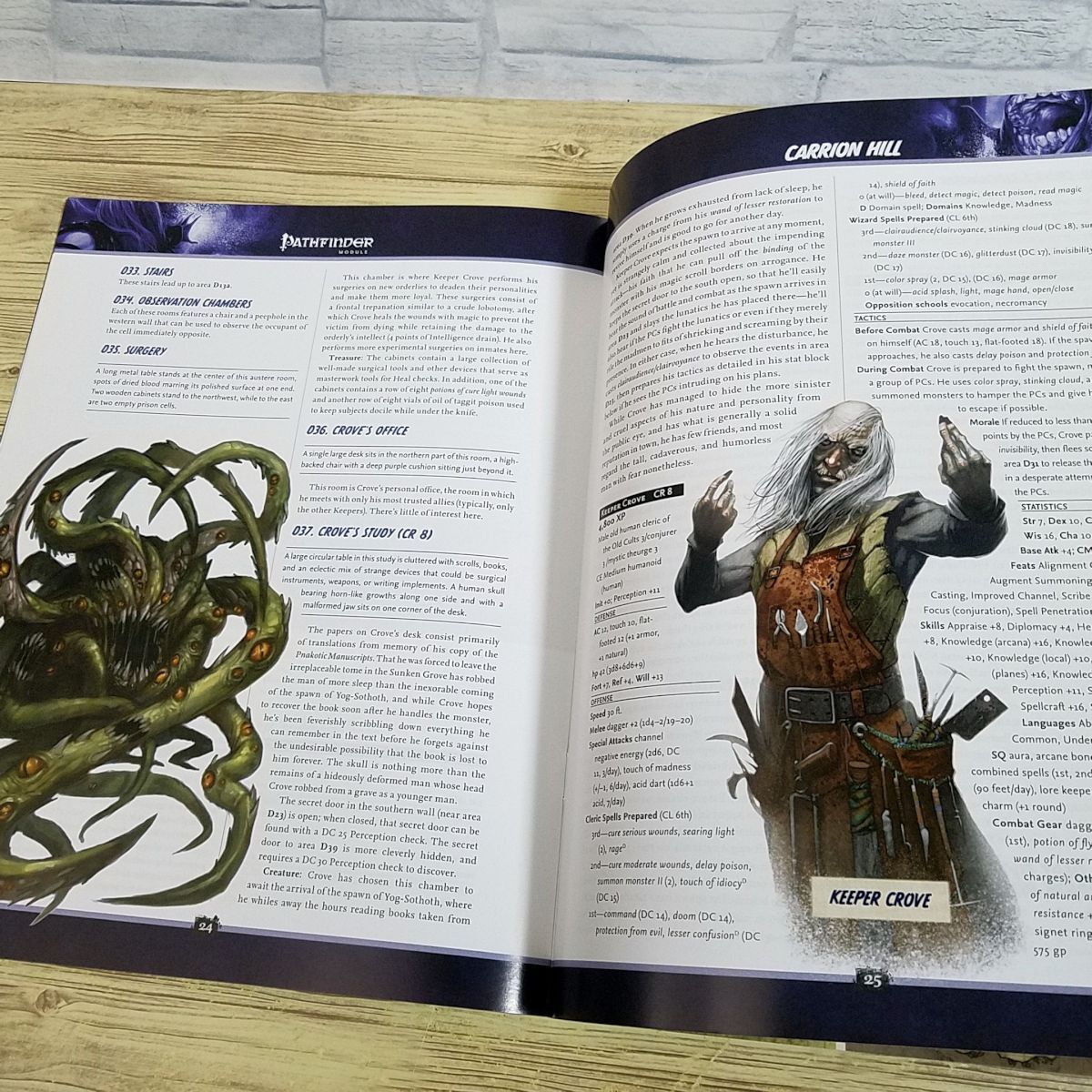 TRPG[パスファインダーRPG英語版 Carrion Hill : PATHFINDER MODULE] モジュール Ｄ＆Ｄ3.5e互換 クトゥルフ神話