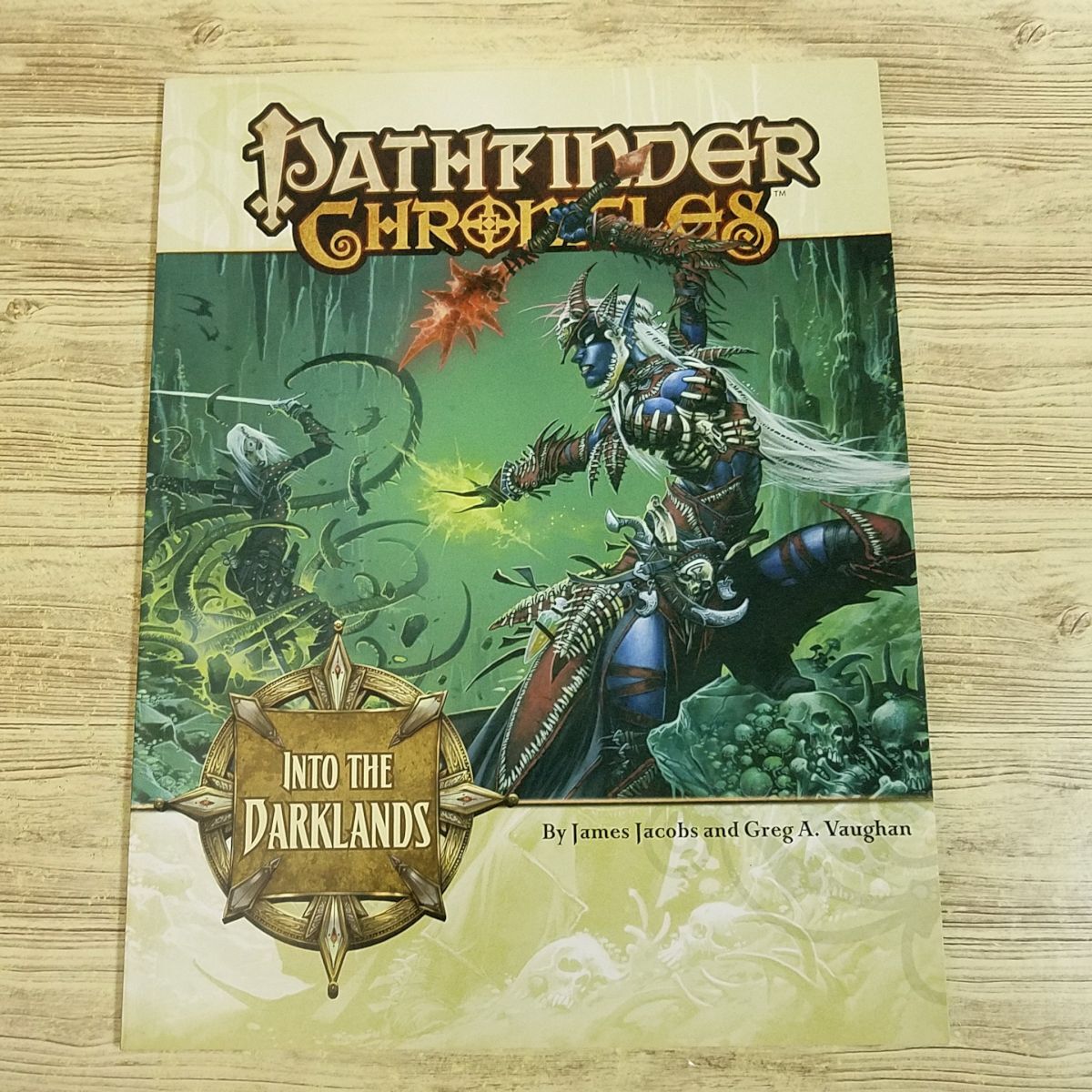 TRPG[パスファインダーRPG英語版 Into the Darklands : PATHFINDER CHRONICLES] ソースブック Ｄ＆Ｄ3.5e互換