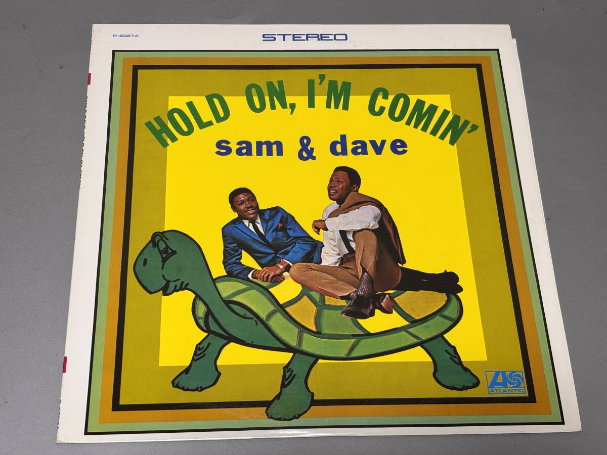 r0286◆美品◆LPレコード◆Sam & Dave 「 Hold On, I'm Comin'」◆復刻盤/Atlantic/ P-6027A