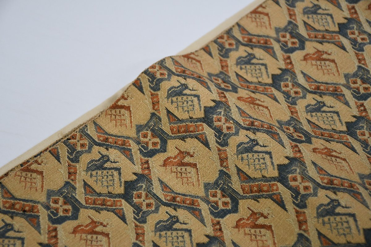 袋名古屋帯 有栖川文様 鹿 帯丈410cm ★着物屋 ne-13468 桜庭呉服店_画像9