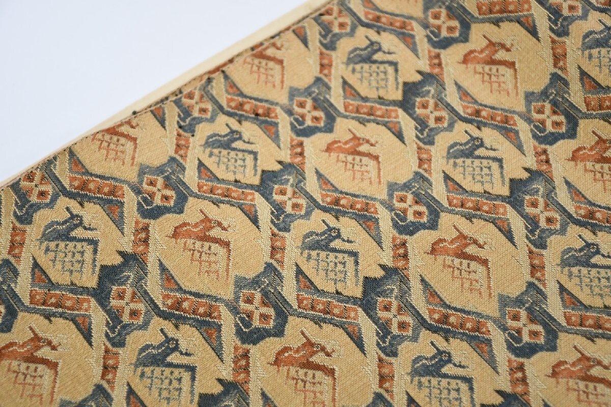 袋名古屋帯 有栖川文様 鹿 帯丈410cm ★着物屋 ne-13468 桜庭呉服店_画像10