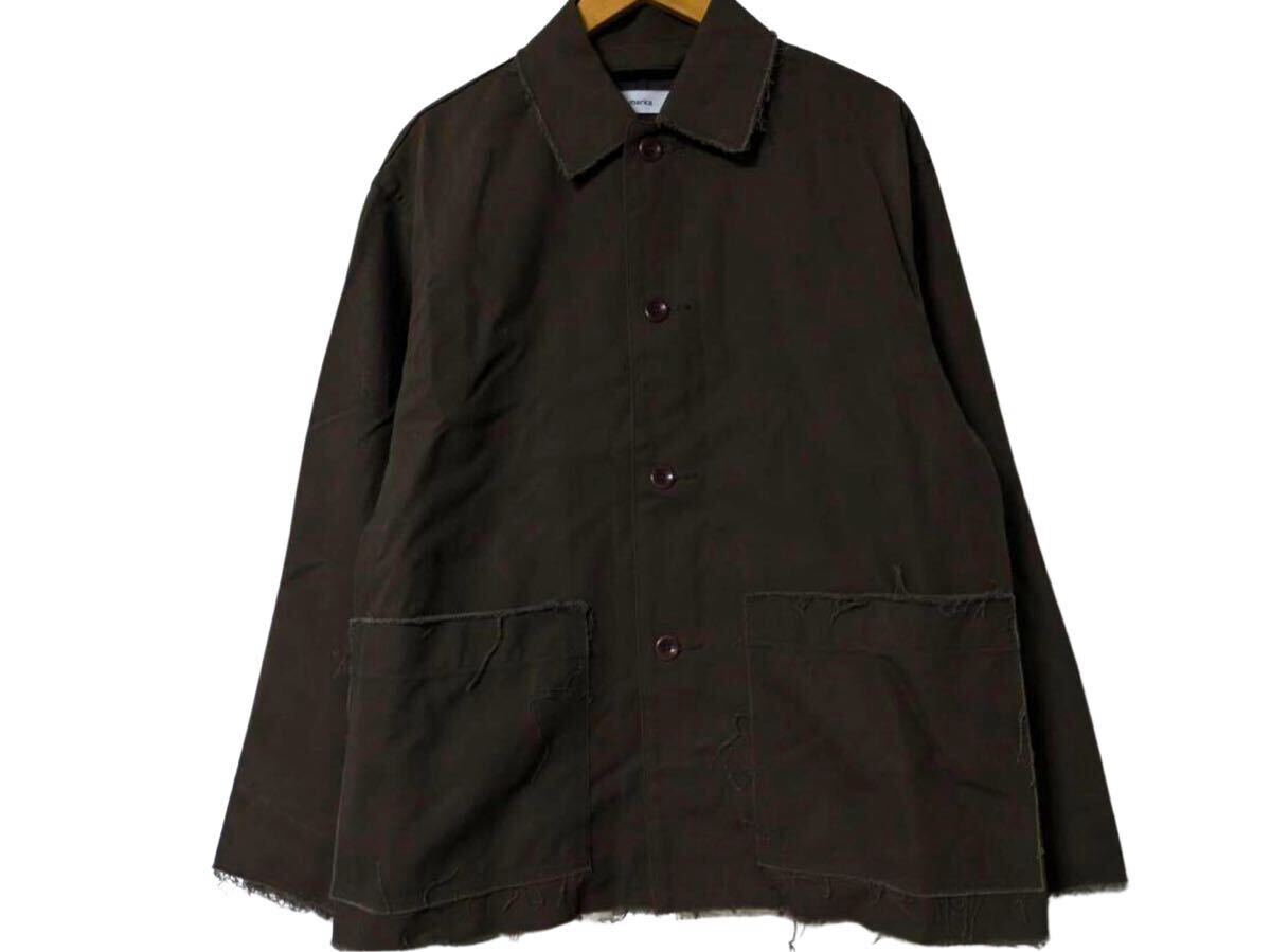 marka EX.COVER ALL カバーオール ジャケット ワークジャケット b 美品