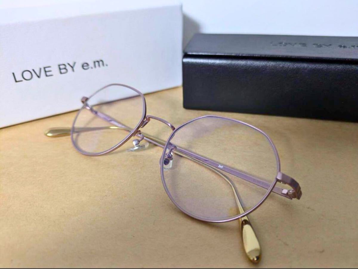 Zoff x LOVE e.m ヘキサゴンフレーム眼鏡　Hexagonal Frame Glasses 多角形
