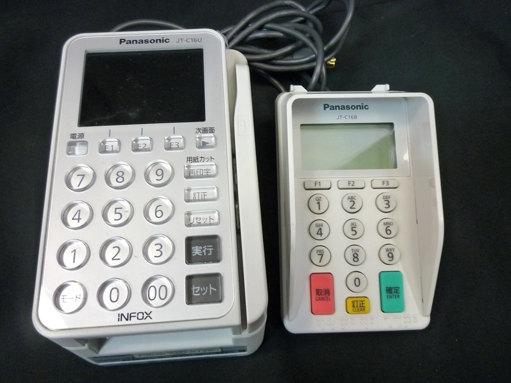 Panasonic - ☆ 美品 パナソニック カード決済端末 JT-C16U 未