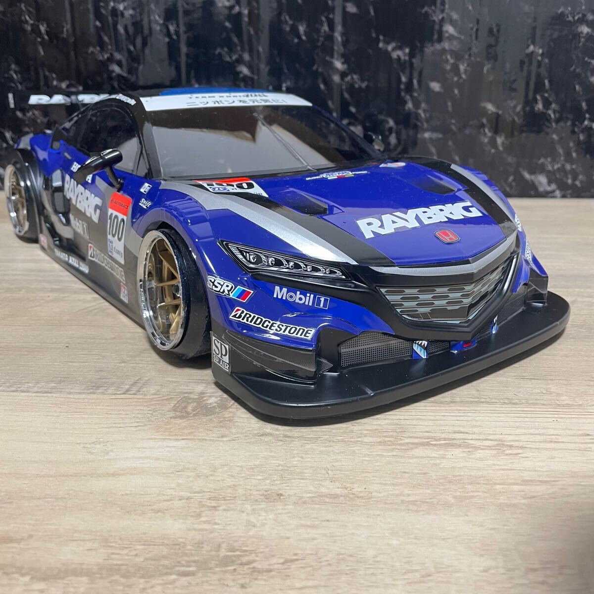 タミヤ ホンダ nsx 1/10 ラジコンボディーrc ツーリング 完成品 タミヤ ホンダ nsx 1/10 ラジコンボディーrc ツーリング 完成品
