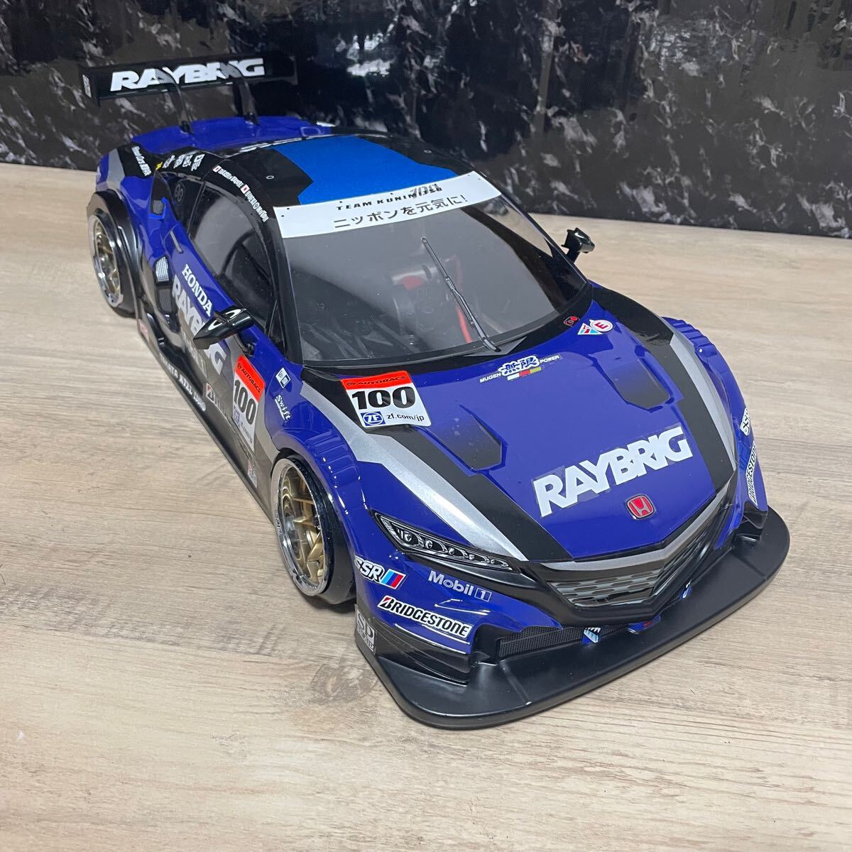 タミヤ ホンダ nsx 1/10 ラジコンボディーrc ツーリング 完成品 タミヤ ホンダ nsx 1/10 ラジコンボディーrc ツーリング 完成品