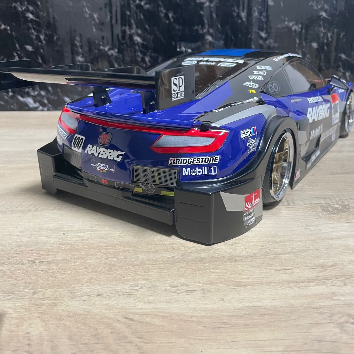 タミヤ ホンダ nsx 1/10 ラジコンボディーrc ツーリング 完成品 タミヤ ホンダ nsx 1/10 ラジコンボディーrc ツーリング 完成品