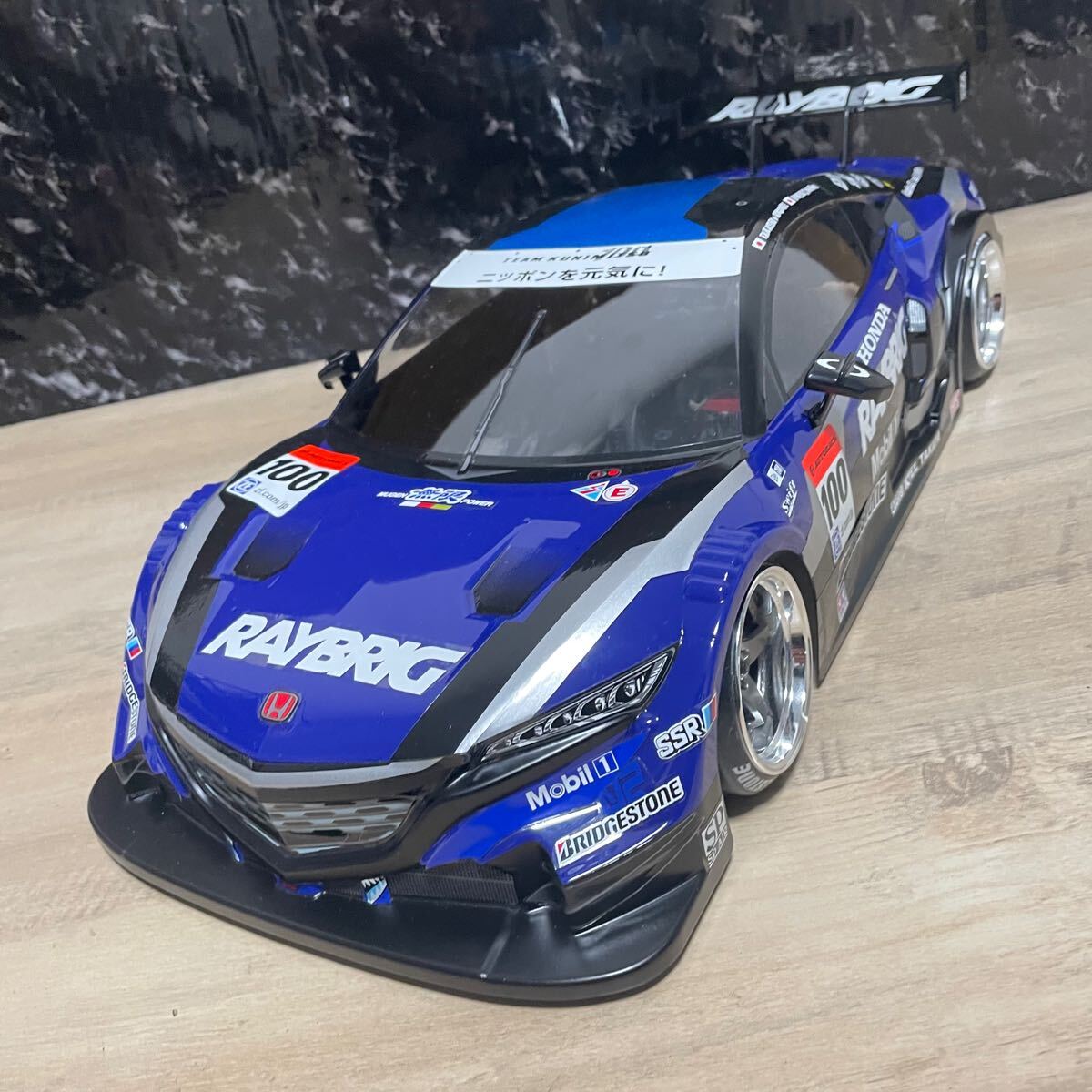 タミヤ ホンダ nsx 1/10 ラジコンボディーrc ツーリング 完成品 タミヤ ホンダ nsx 1/10 ラジコンボディーrc ツーリング 完成品