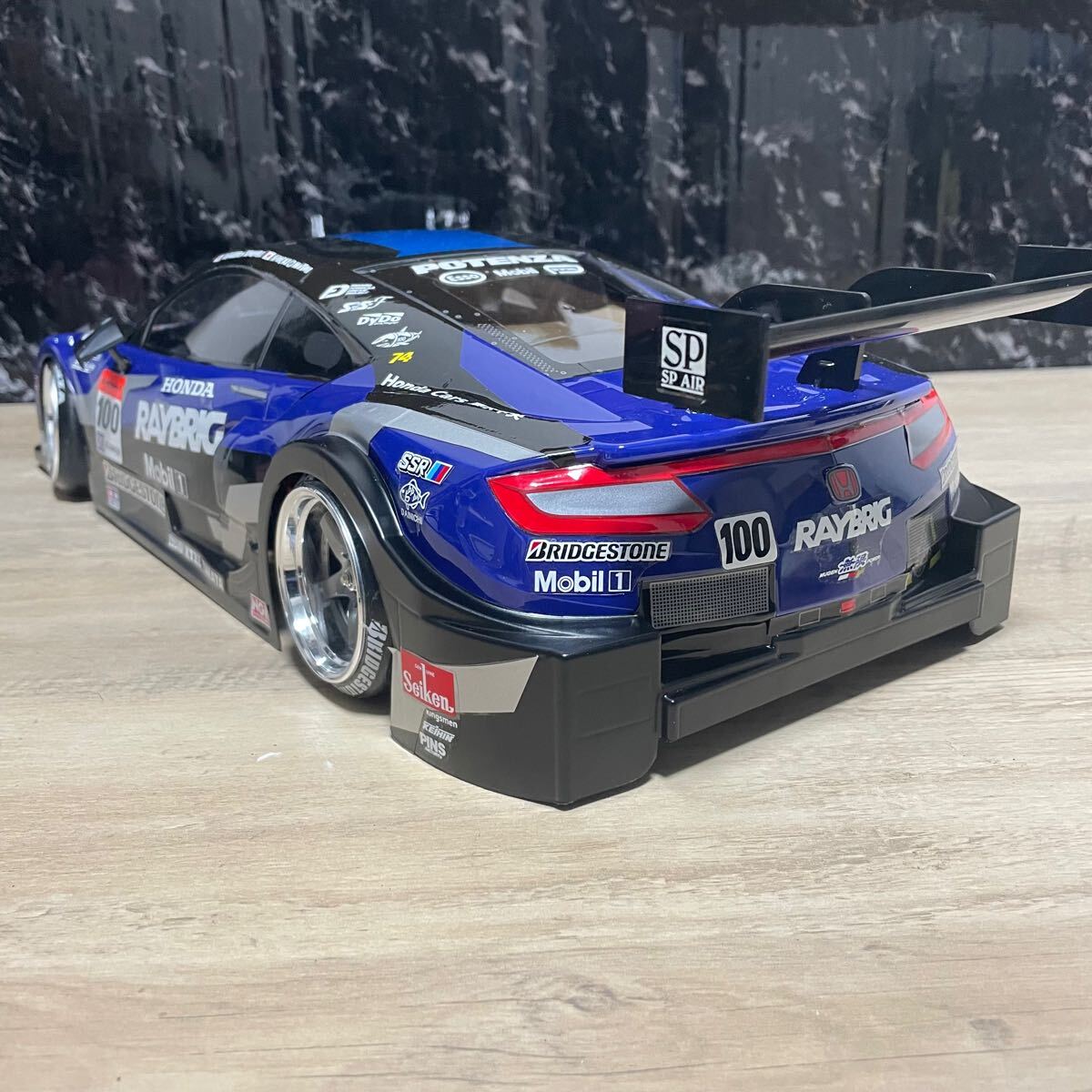 タミヤ ホンダ nsx 1/10 ラジコンボディーrc ツーリング 完成品 タミヤ ホンダ nsx 1/10 ラジコンボディーrc ツーリング 完成品