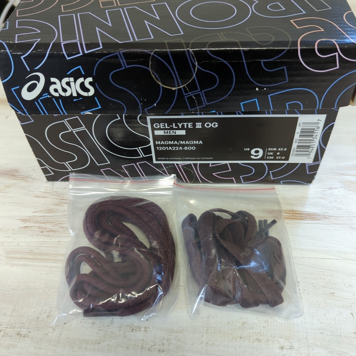 asics GEL-LYTE III MAGMA Ronnie Fieg US9 27.0cm KITH　アシックス ゲルライト３_画像8