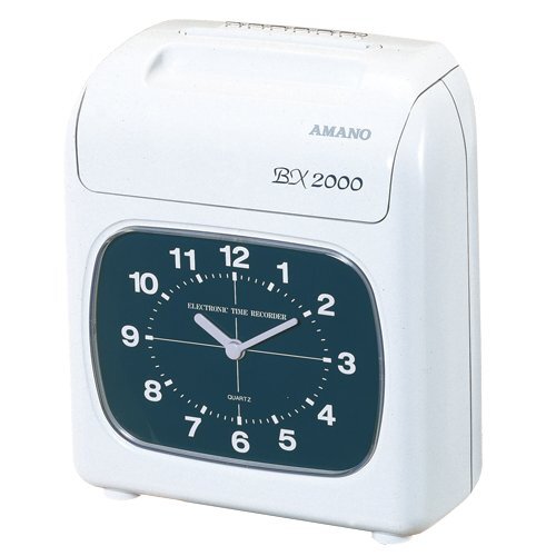 送料無料 アマノ タイムレコーダー BX2000J シンプル 印字4回 送料無料 アマノ タイムレコーダー BX2000J シンプル 印字4回