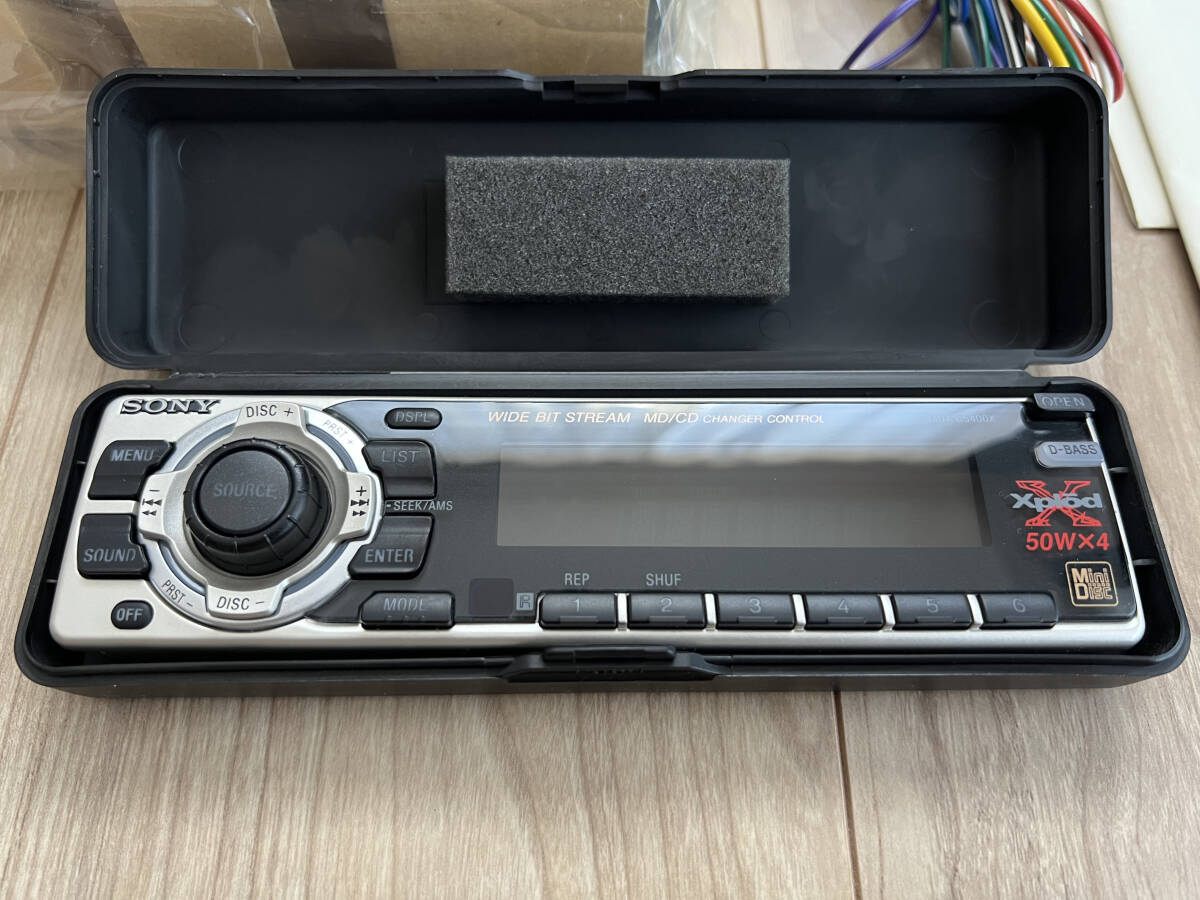 未使用新品】SONY(ソニー)MDX-C5400X Xplod 1DIN MD/CD 未使用新品】SONY(ソニー)MDX-C5400X Xplod 1DIN MD/CD