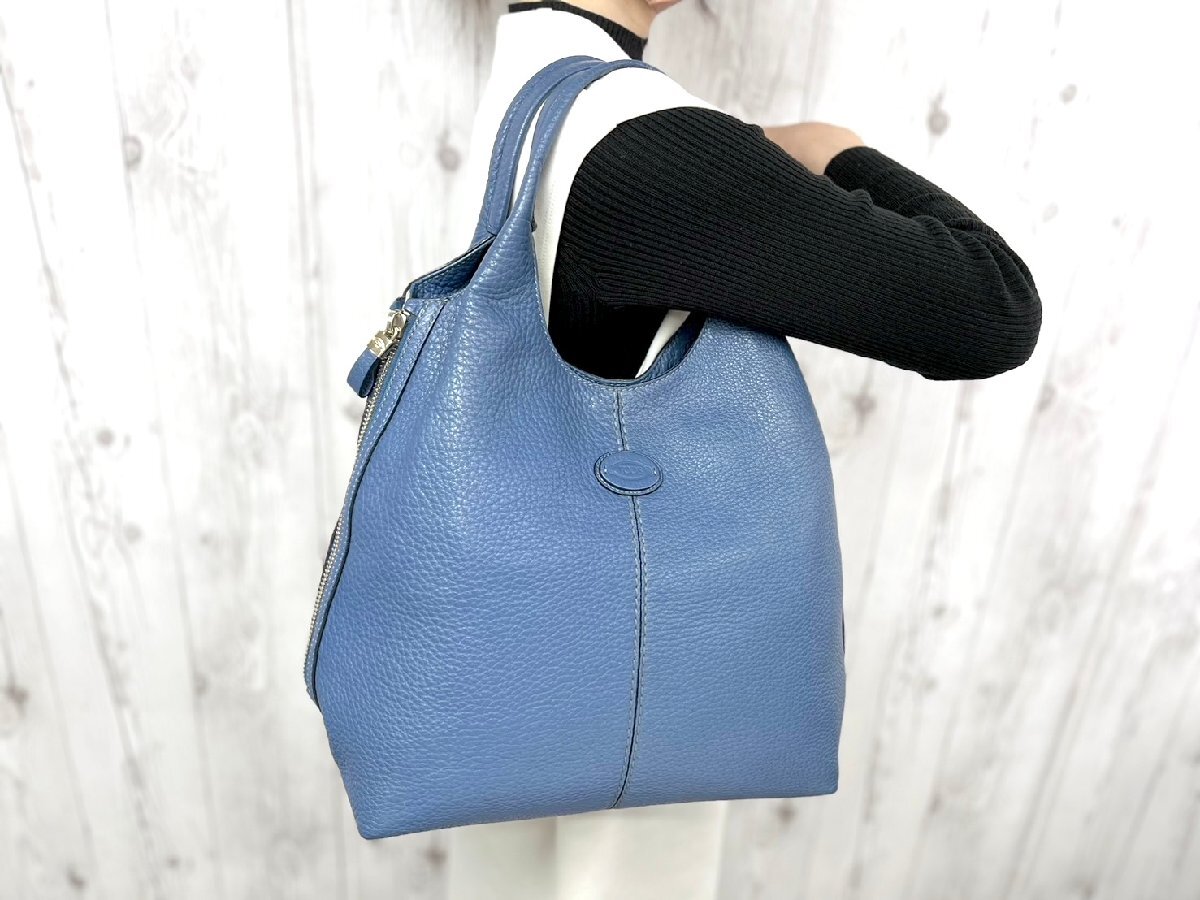 Yahoo!オークション - 極美品 TOD'S トッズ トートバッグ