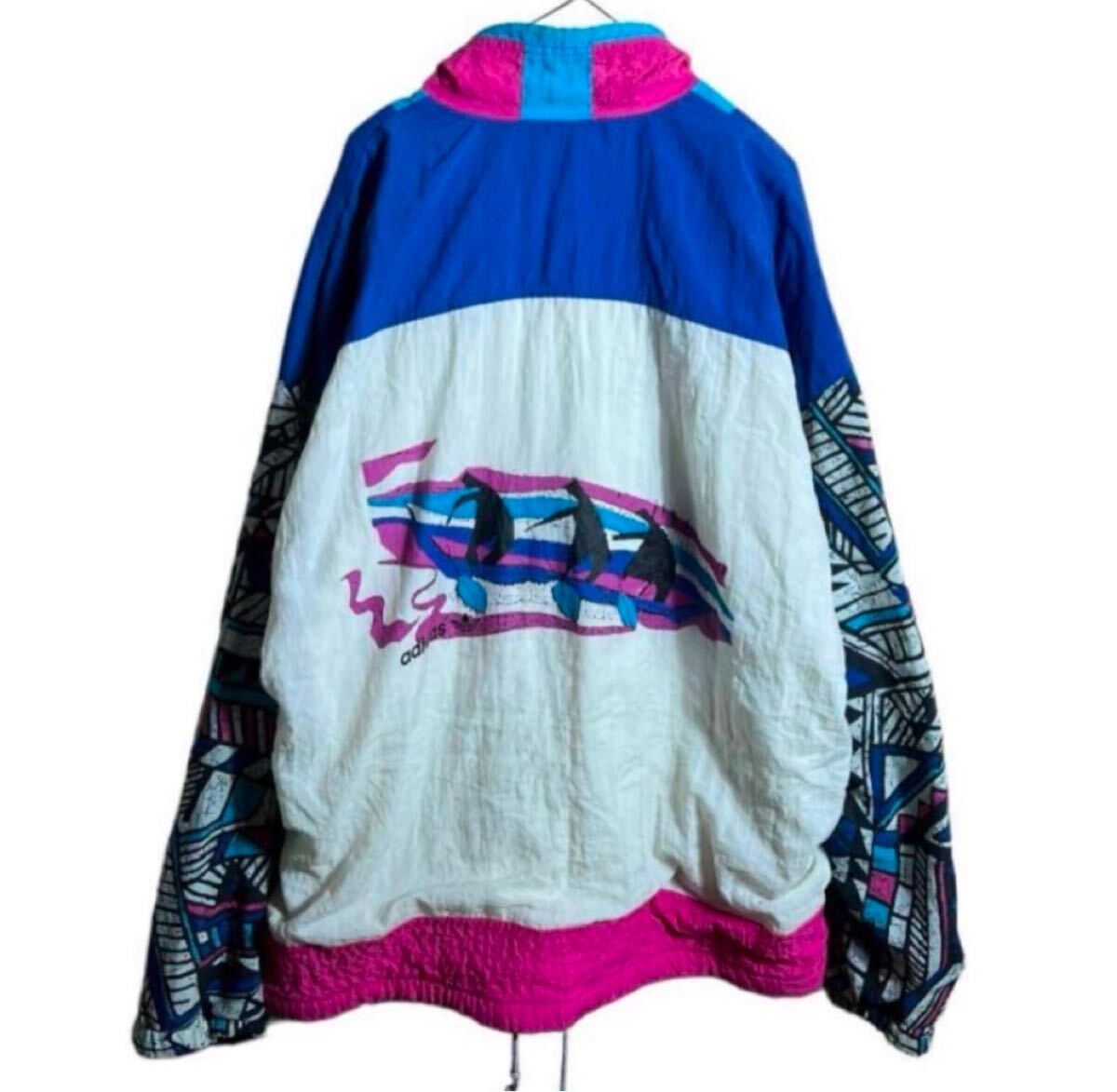 80s adidas nylon jacket アディダス　ナイロンジャケット　メンズMENS パーカー
