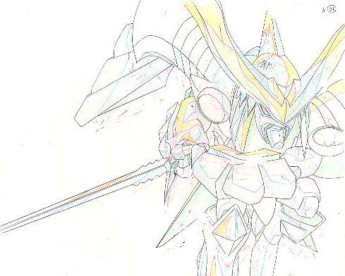  супер Mashin Eiyuuden Wataru анимация (R6803-2118)