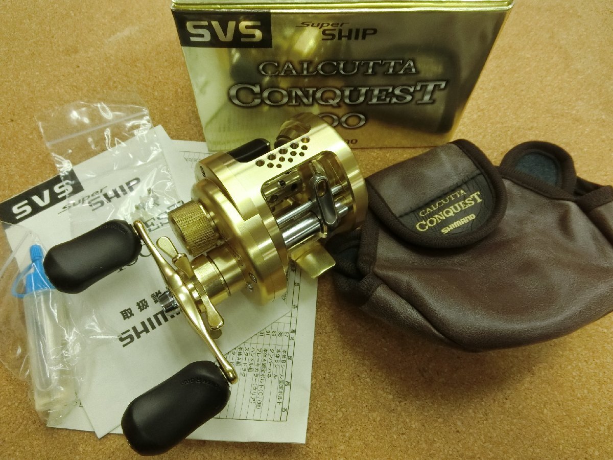 〇USED〇〇リール35〇シマノ 00 カルカッタコンクエスト 〇USED〇〇リール35〇シマノ 00 カルカッタコンクエスト