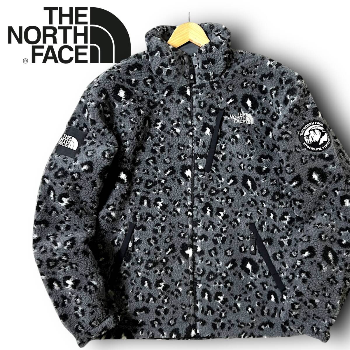 新品 THE NORTH FACE ノースフェイス NOVELTY RIMO FLEECE JACKET 厚手 肉厚 ボアフリースジャケット ボアジャケット ブルゾン M ◆B5258