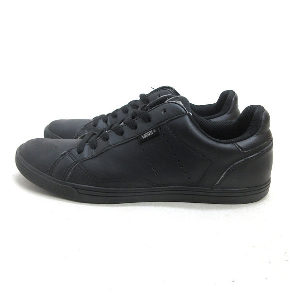 D■【25cm】バンズ/VANS ローカット 合皮スニーカー■黒/MENS/20【中古】