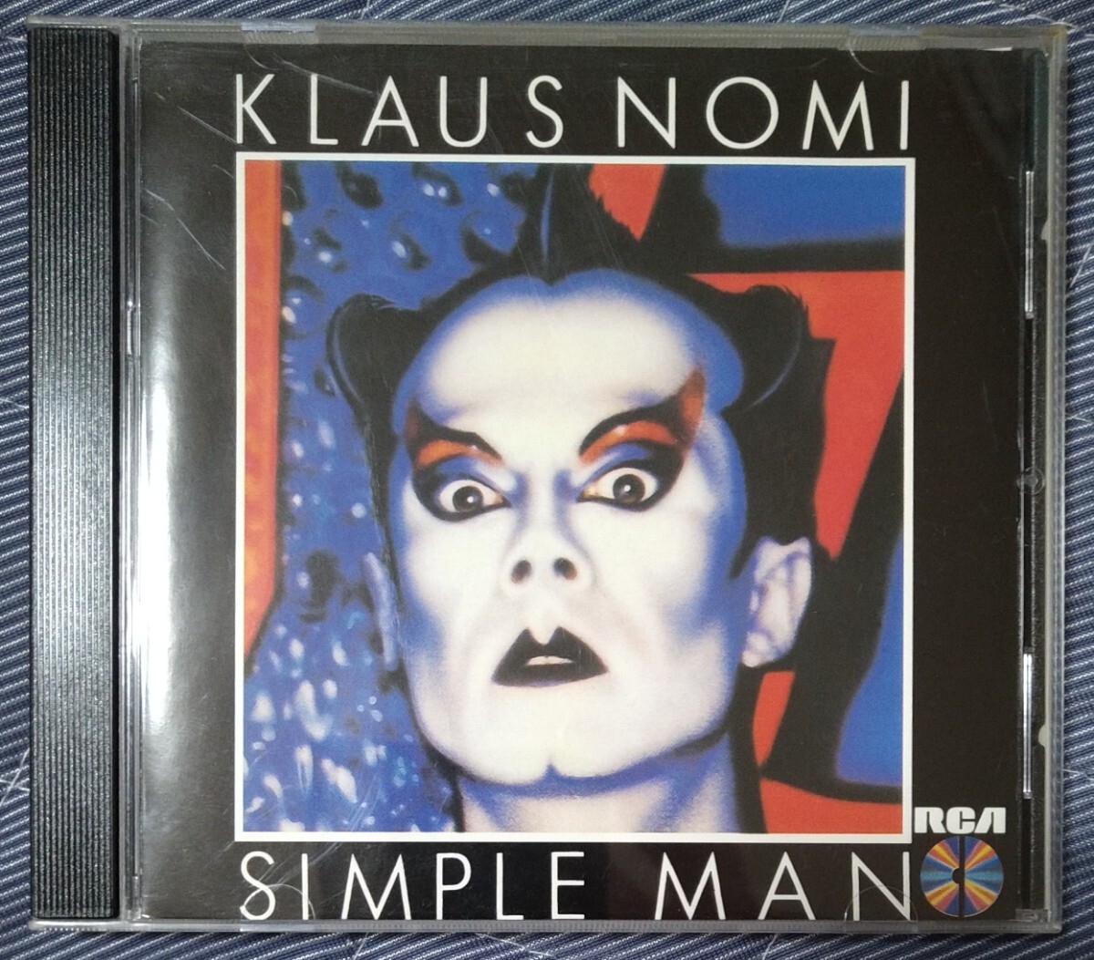 KLAUS NOMI SIMPLE MAN 廃盤輸入盤中古CD クラウス・ノミ シンプル・マン ND74422