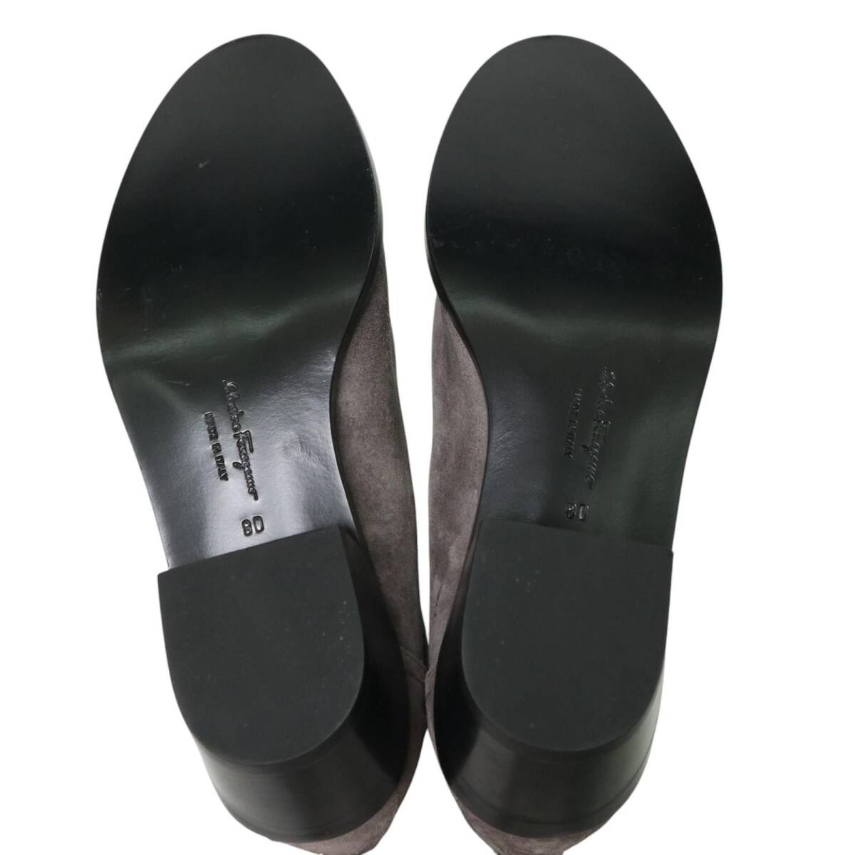 Salvatore Ferragamo フェラガモ　スエードサイドゴアブーツ＊
