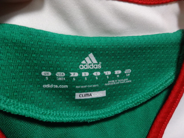 メキシコ代表 正規(guī)品 ユニフォーム シャツ 2010 ワールドカップ ホーム S(M)サイズ