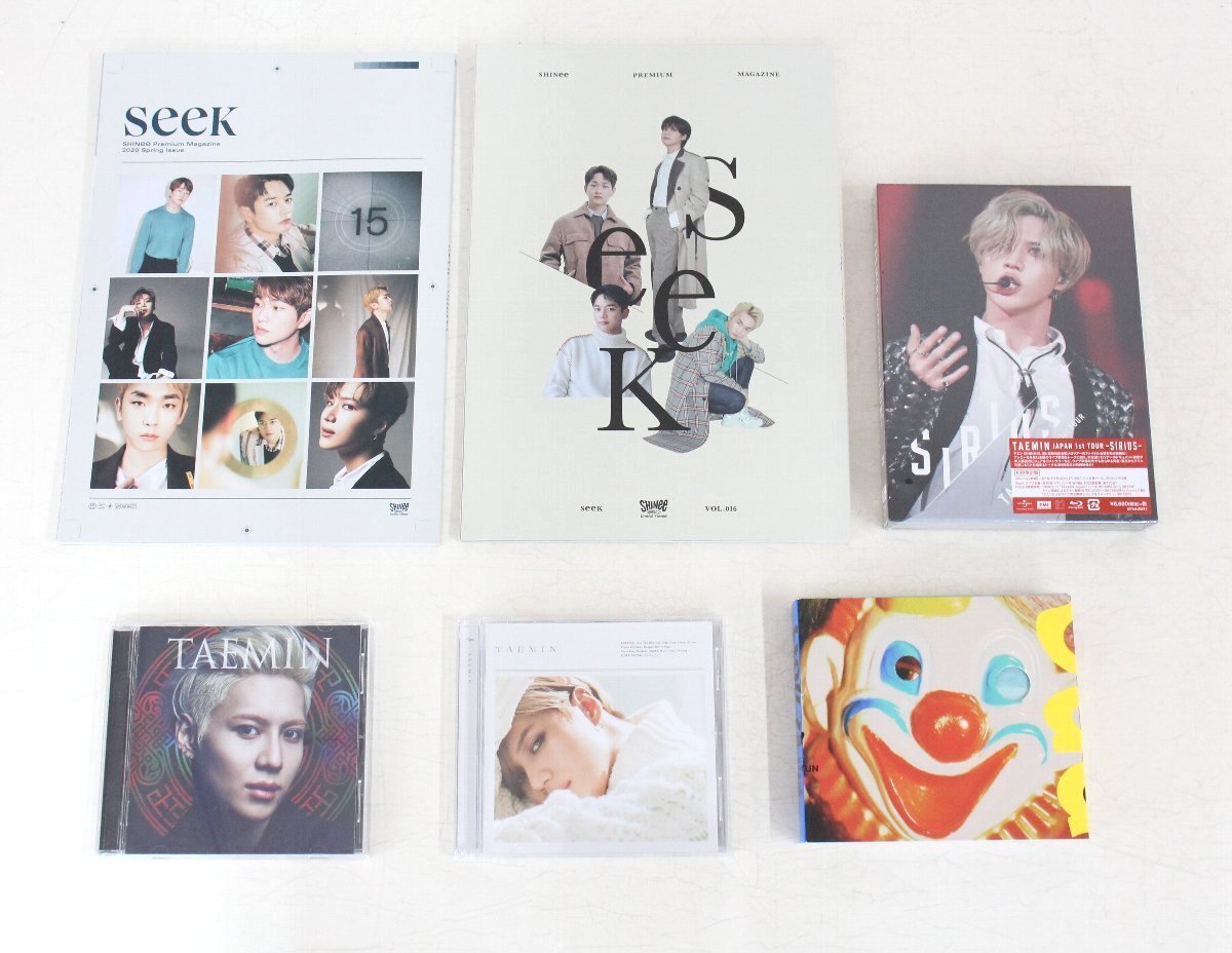 km44□K-POP◇SHINee◇テミン◇ブルーレイ＋ライブDVD＋CD＋