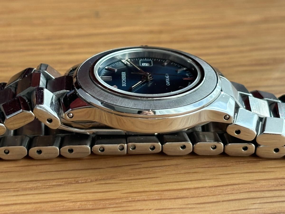 スイス製 ブッフェラー Bucherer クォーツ腕時計 CAPOLAGO スイス製 ブッフェラー Bucherer クォーツ腕時計 CAPOLAGO